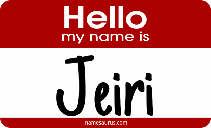 Hello my name is Jeiri png download