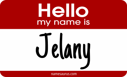 Hello my name is Jelany png download