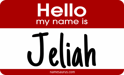 Hello my name is Jeliah png download