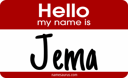 Hello my name is Jema png download