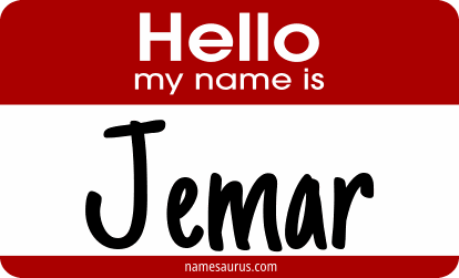 Hello my name is Jemar png download