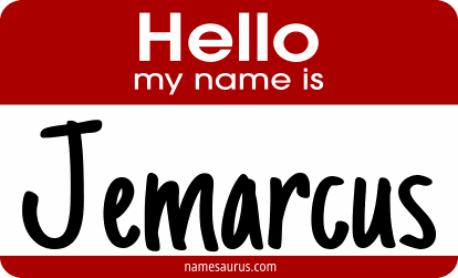 Hello my name is Jemarcus png download