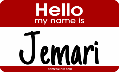 Hello my name is Jemari png download
