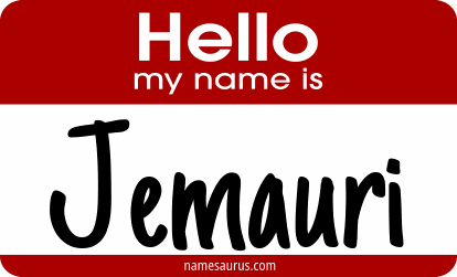Hello my name is Jemauri png download
