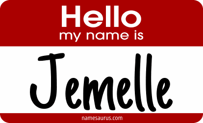 Hello my name is Jemelle png download