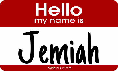 Hello my name is Jemiah png download