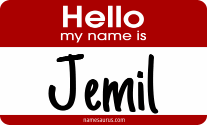 Hello my name is Jemil png download