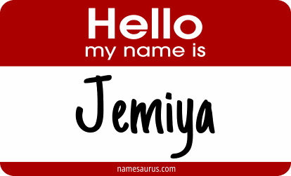 Hello my name is Jemiya png download