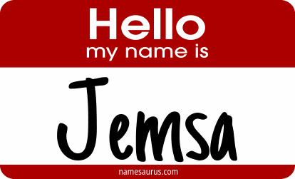 Hello my name is Jemsa png download