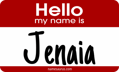 Hello my name is Jenaia png download
