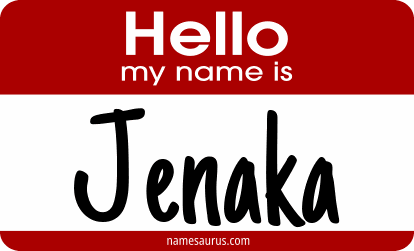 Hello my name is Jenaka png download