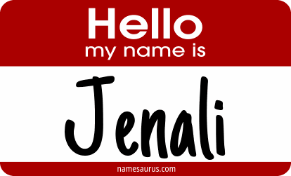 Hello my name is Jenali png download