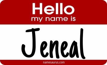 Hello my name is Jeneal png download