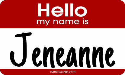 Hello my name is Jeneanne png download