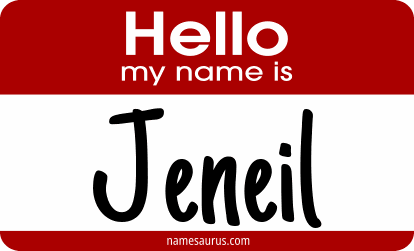 Hello my name is Jeneil png download