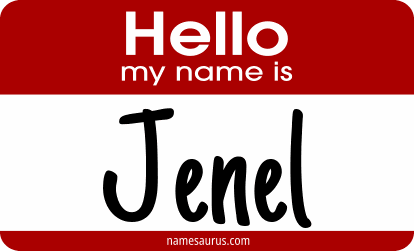 Hello my name is Jenel png download