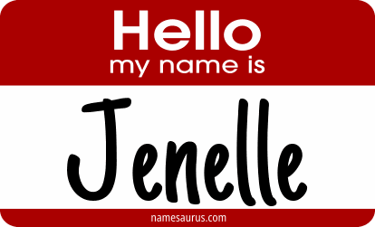 Hello my name is Jenelle png download