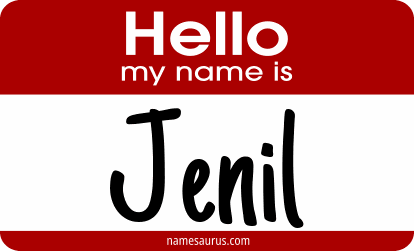 Hello my name is Jenil png download