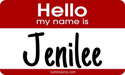 Hello my name is Jenilee png download
