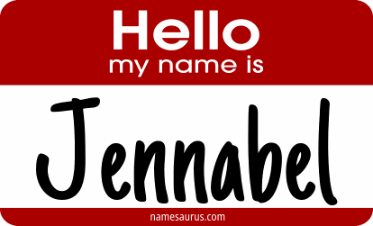 Hello my name is Jennabel png download