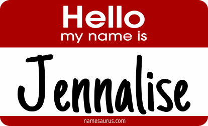 Hello my name is Jennalise png download