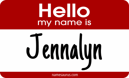 Hello my name is Jennalyn png download