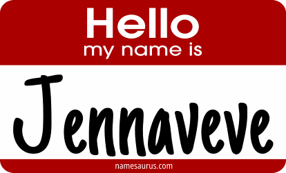 Hello my name is Jennaveve png download