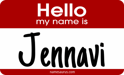Hello my name is Jennavi png download