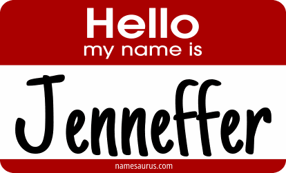 Hello my name is Jenneffer png download