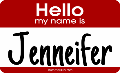 Hello my name is Jenneifer png download