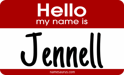 Hello my name is Jennell png download