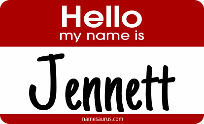 Hello my name is Jennett png download
