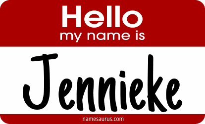 Hello my name is Jennieke png download