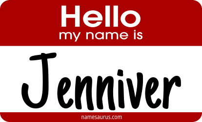 Hello my name is Jenniver png download