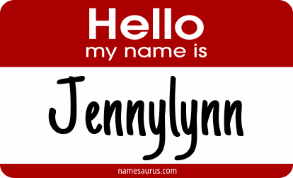 Hello my name is Jennylynn png download