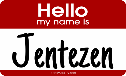 Hello my name is Jentezen png download