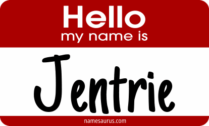 Hello my name is Jentrie png download