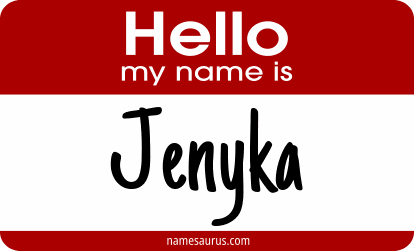 Hello my name is Jenyka png download