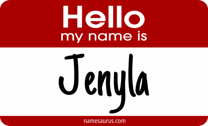 Hello my name is Jenyla png download
