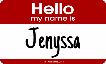 Hello my name is Jenyssa png download