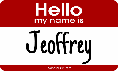 Hello my name is Jeoffrey png download