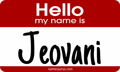 Hello my name is Jeovani png download