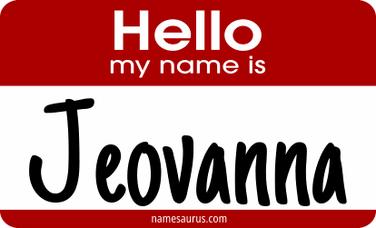Hello my name is Jeovanna png download