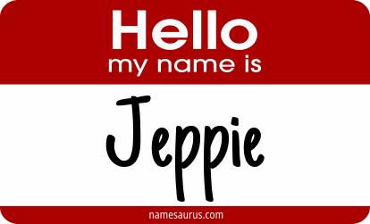 Hello my name is Jeppie png download