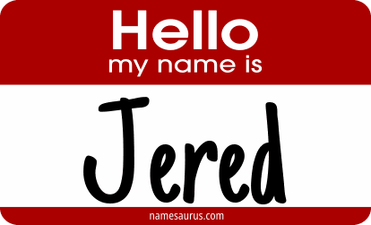 Hello my name is Jered png download