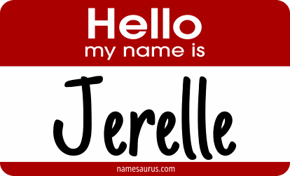 Hello my name is Jerelle png download