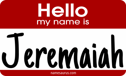 Hello my name is Jeremaiah png download