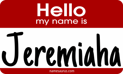 Hello my name is Jeremiaha png download