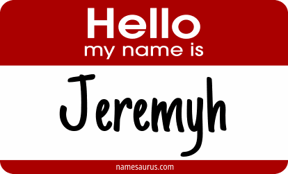 Hello my name is Jeremyh png download