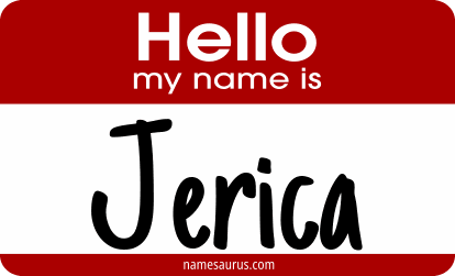 Hello my name is Jerica png download